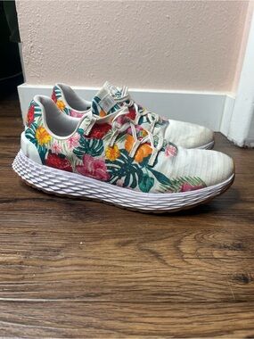 NO BULL RIPSTOP RUNNER TROPICAL COLLECTION SNEAKERS SIZE 10 WOMENS